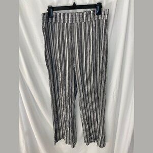 Apartment 9 Striped Linen Pants Size XL
